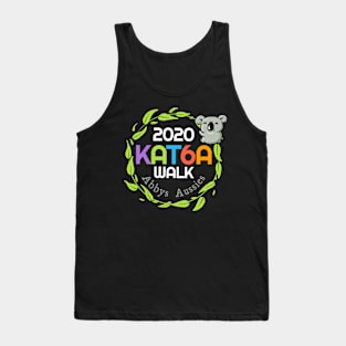 KATA6A Walk 2020 - Abbys Aussies (Back Print) Tank Top